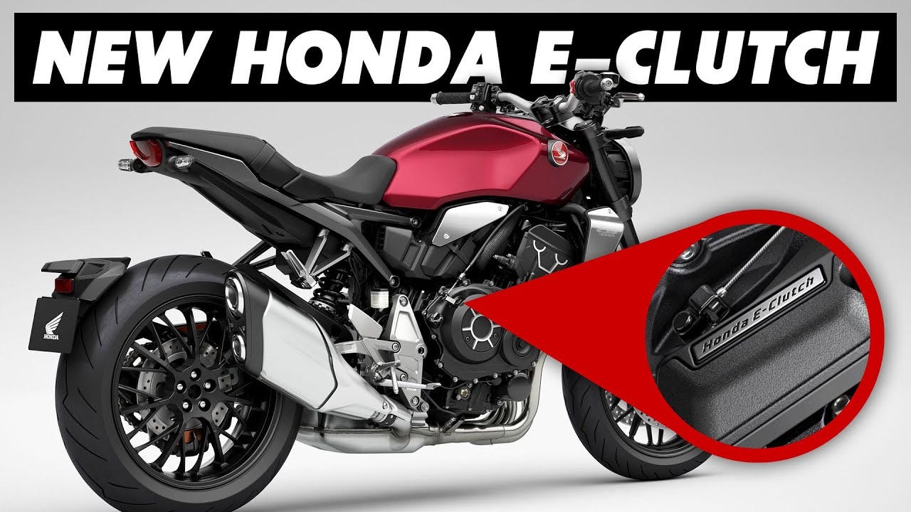 New Honda E-Clutch For Motorcycles Announced!