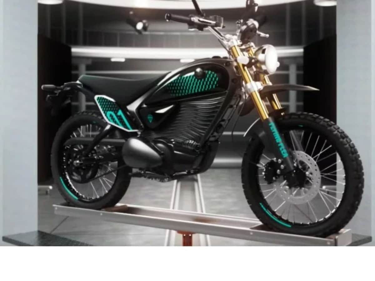 Royal Enfield teases Flying Flea S6 scrambler electric motorcycle check  details रॉयल एनफील्ड का धमाका! ला रही नई गजब की इलेक्ट्रिक बाइक, सामने आया  टीजर, ऑटो न्यूज़