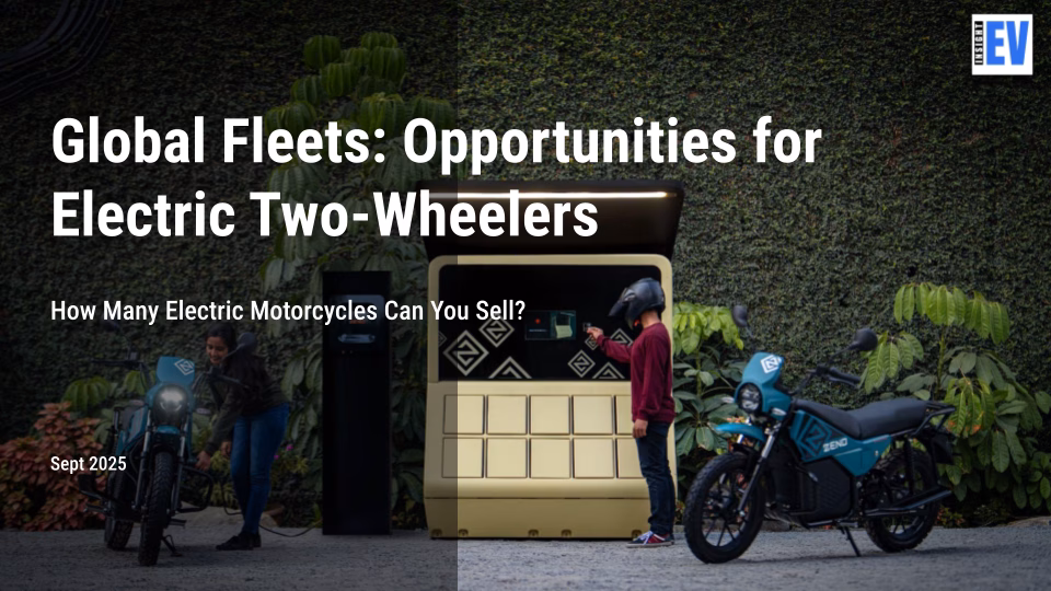 Global Fleets: Opportunities for Electric Two-Wheelers